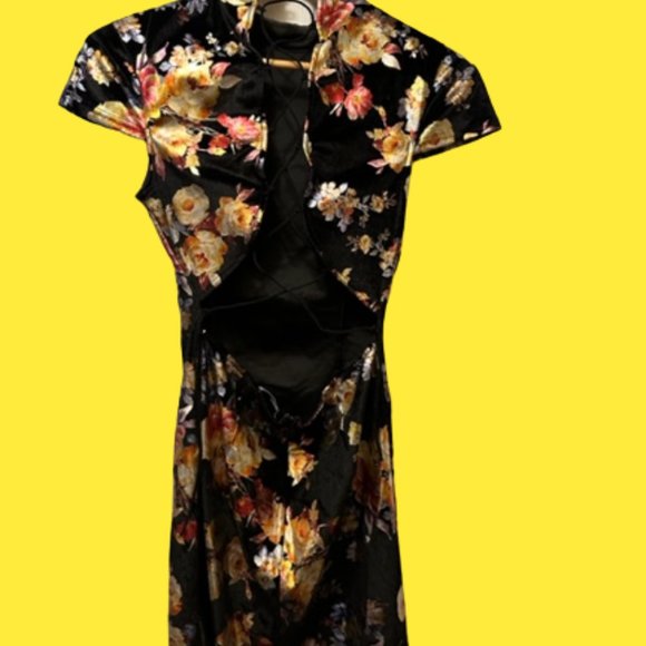 I.AM.GIA Ana Women's Dress in Black Oriental Size: S - Picture 6 of 6